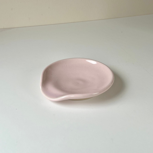 Pink Spoon Rest