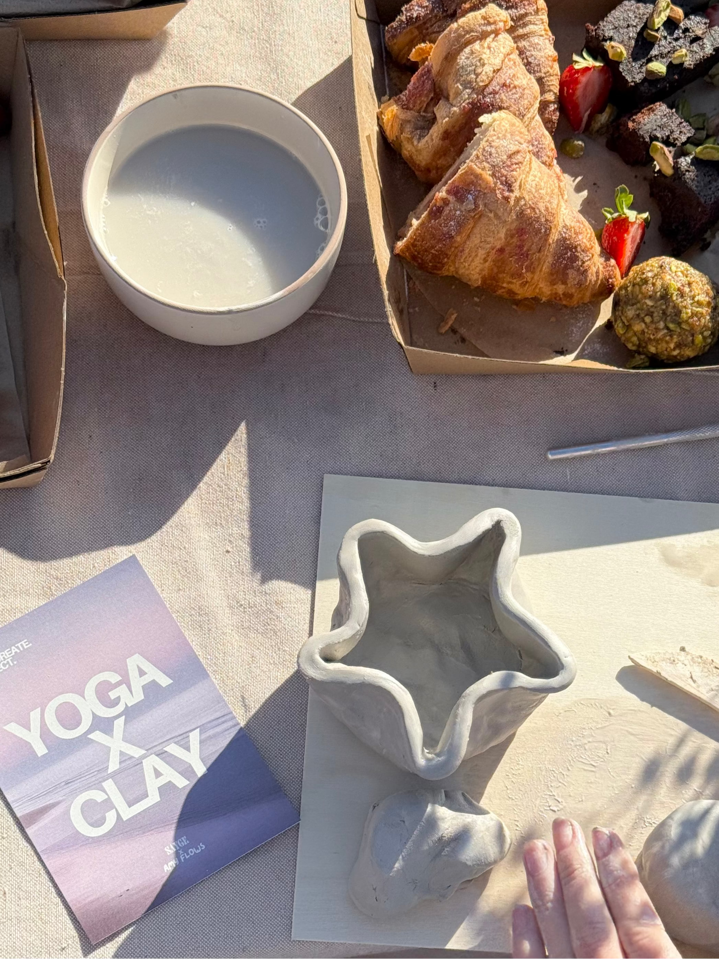 Yoga x Clay Workshop | Amynflows
