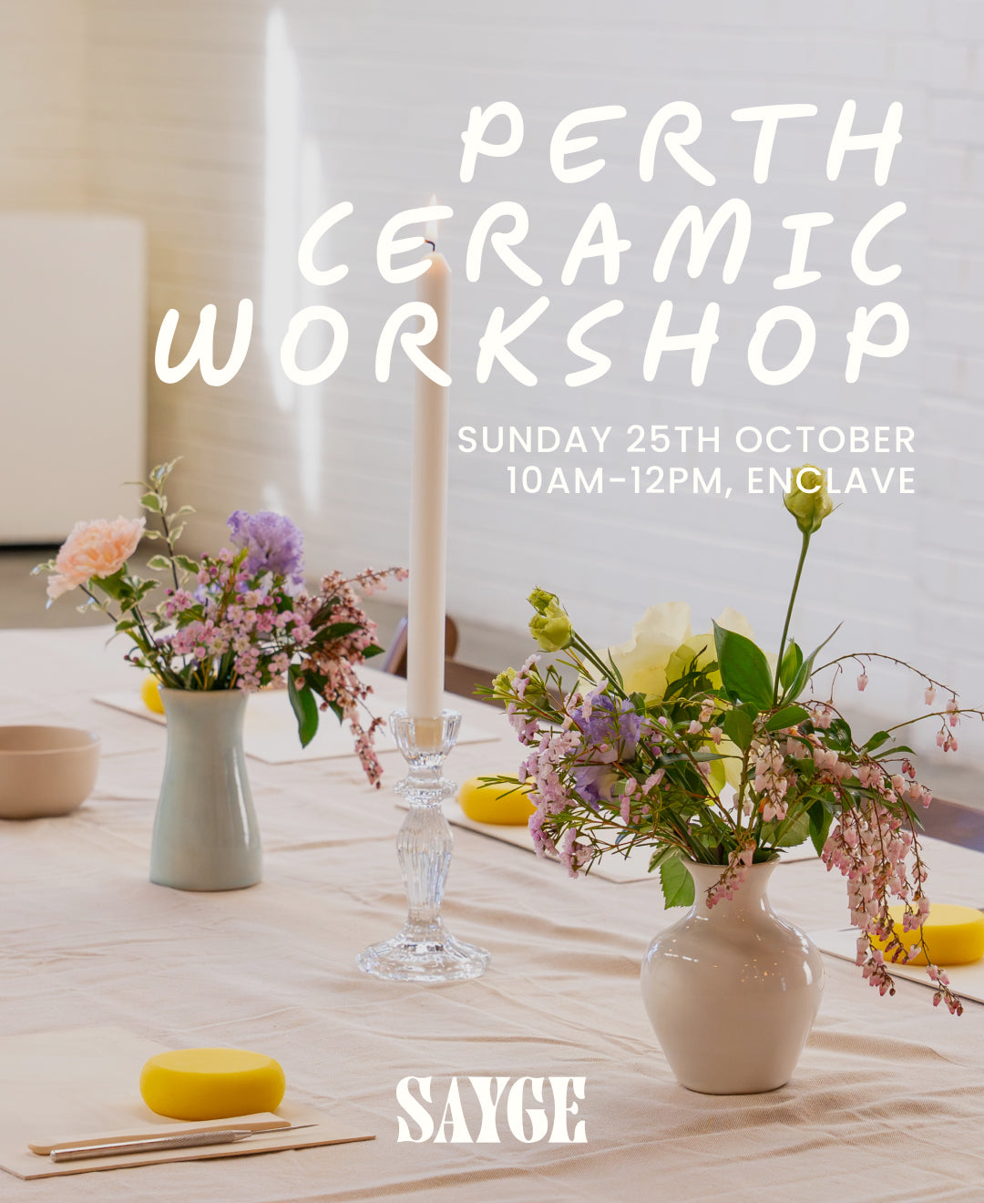 Clay & Sip | Make A Snack Bowl | 25th Oct
