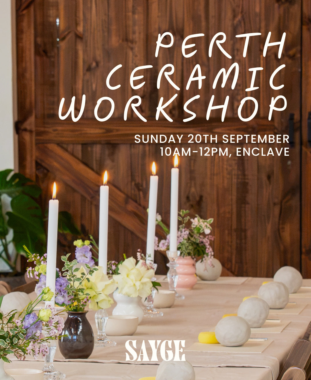 Clay & Sip | Make A Snack Bowl | 20th Sept